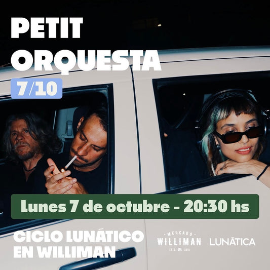Petit Orquesta en ciclo Lunático de Mercado Williman