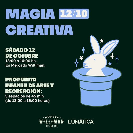 Magia creativa en Mercado Williman