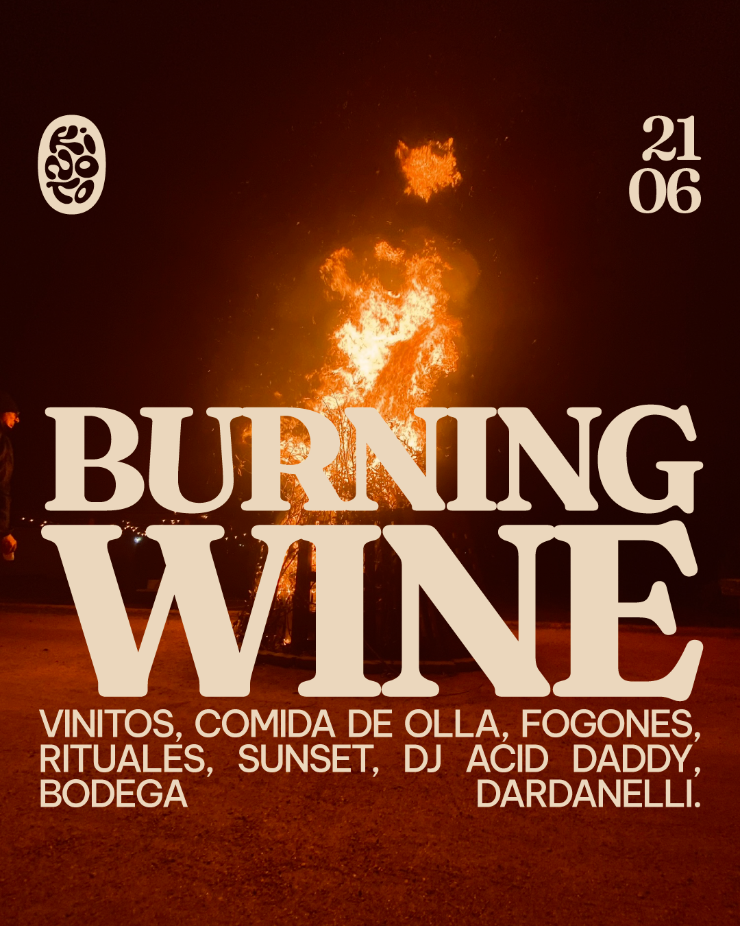 Sábado 21/06 - Burning wine