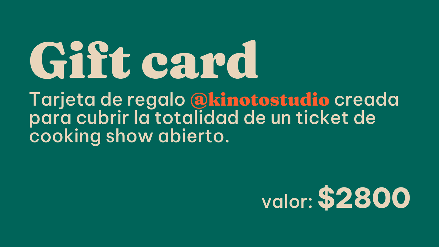 Gift card Kinoto