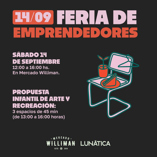 Feria de emprendedores en el Mercado Williman